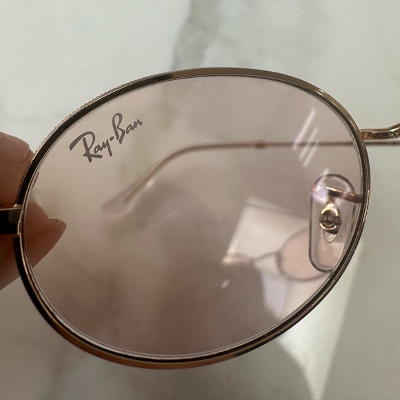 Ray Ban pink oval lens - Picture 3 of 5